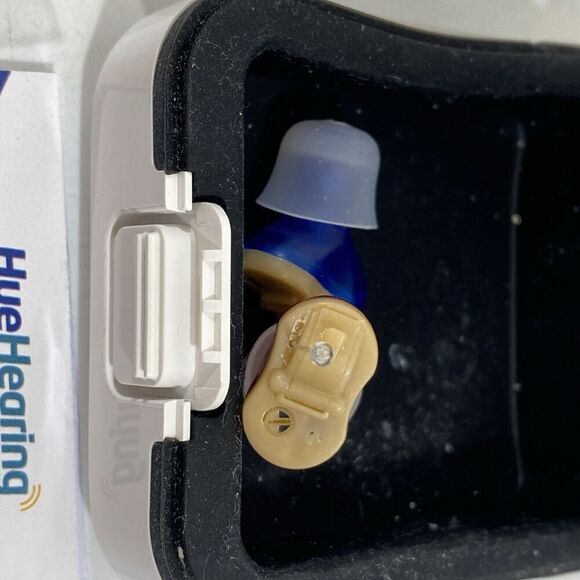 Hue hearing Hearing Aid Pair In Original Case And Box With Tools - Picture 4 of 5